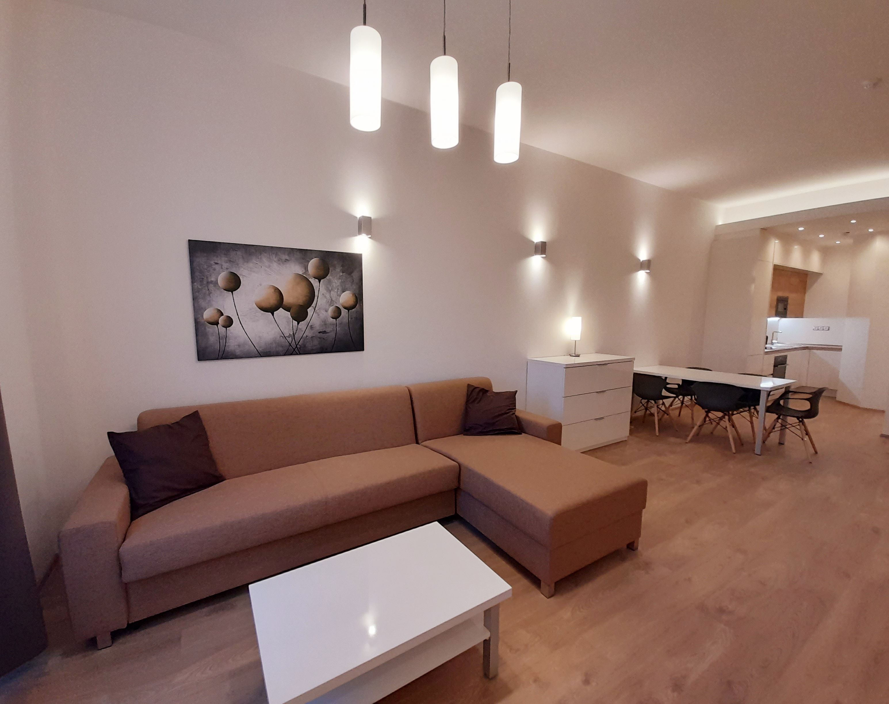 Čtyřlůžkový apartmán s 1 ložnicí