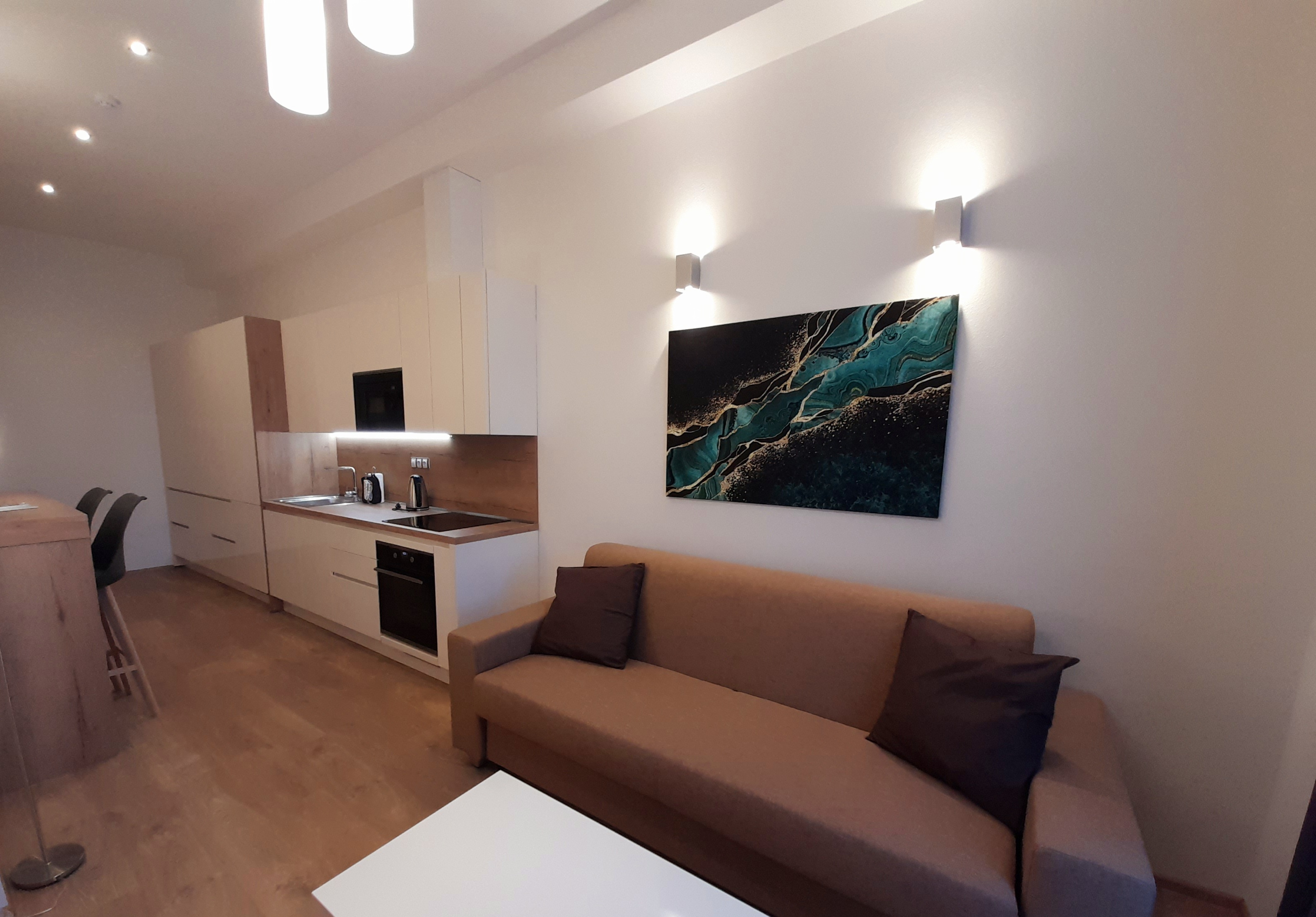 Studio with extra bed